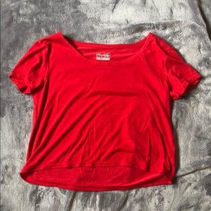 Under Armour Loose Athletic Crop Top T Shirt